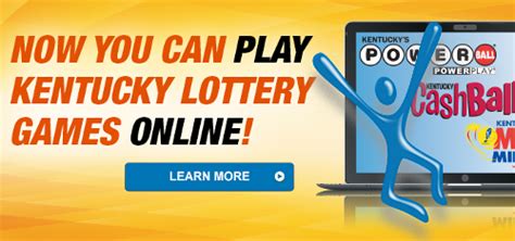 Kentucky Lottery Online .
